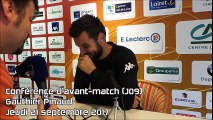 Conférence d'avant match (J9) : Gauthier Pinaud (21/09/2017)