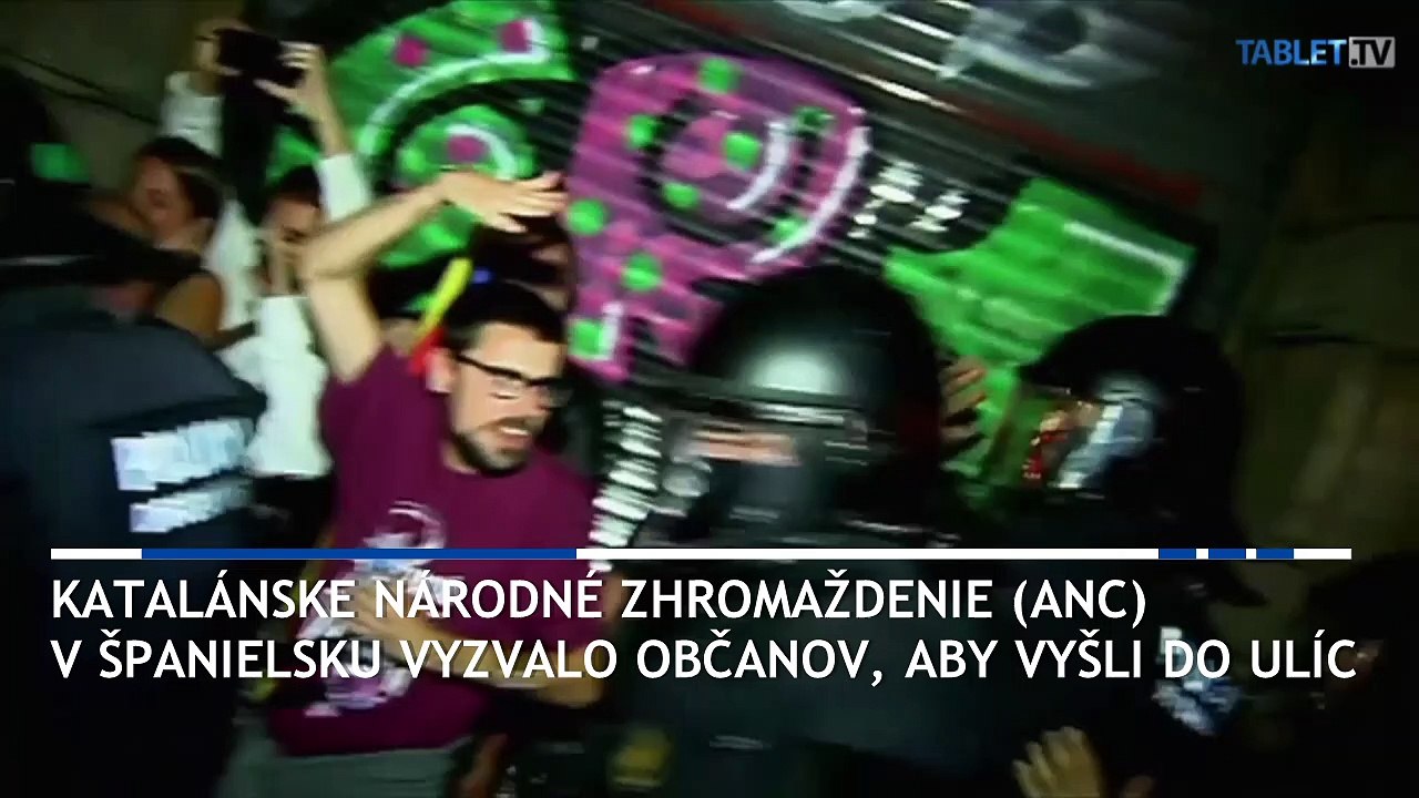 Španielsko: Separatistické hnutie vyzvalo Kataláncov na protesty