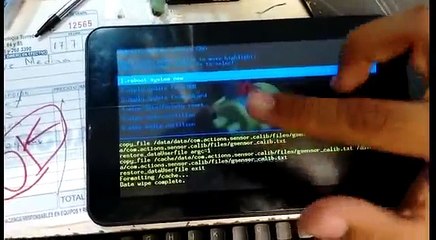 HARD RESET TABLET VIOS VTAB0714DC ESPAÑOL♦