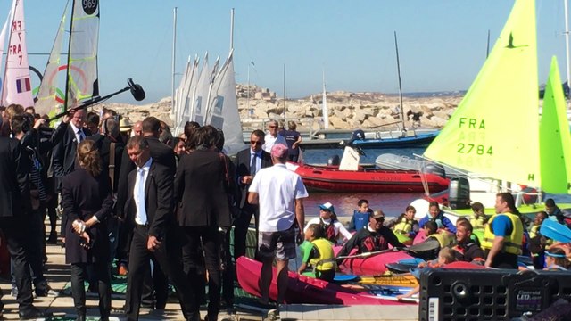 JO 2024 à Marseille : la délégation quitte le site du Roucas Blanc