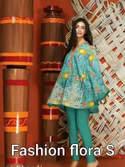 LATEST DESIGNER SHORT FROCK WITH CAPRIS--LATEST FASHION TRENDS 2017 __ B@loch