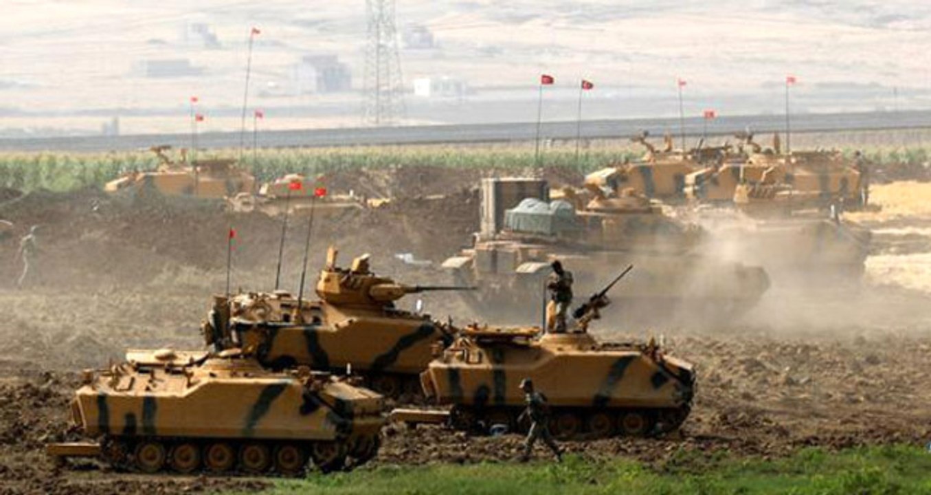 Irak Sınırındaki TSK Tatbikatı 4'üncü Gününde! Tankların Manevraları Nefes Kesti
