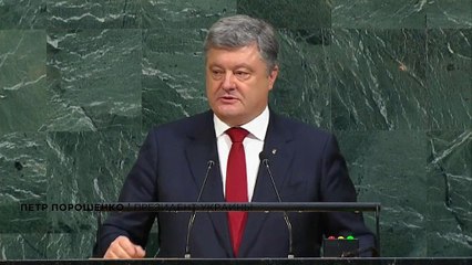 Poroshenko all'ONU: 'Mandateci i caschi blu'