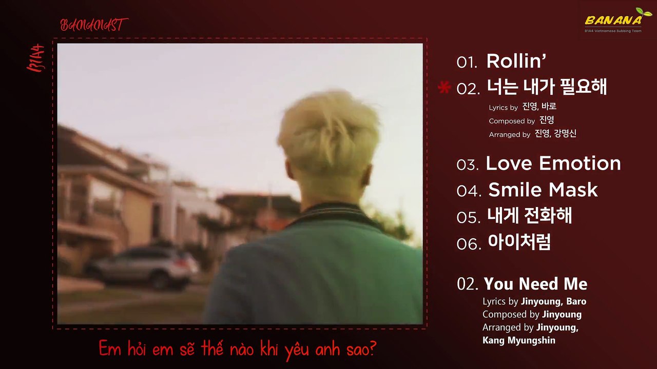 [BANANAST][Vietsub] B1A4 7th Mini Album Rollin' Highlight Medley