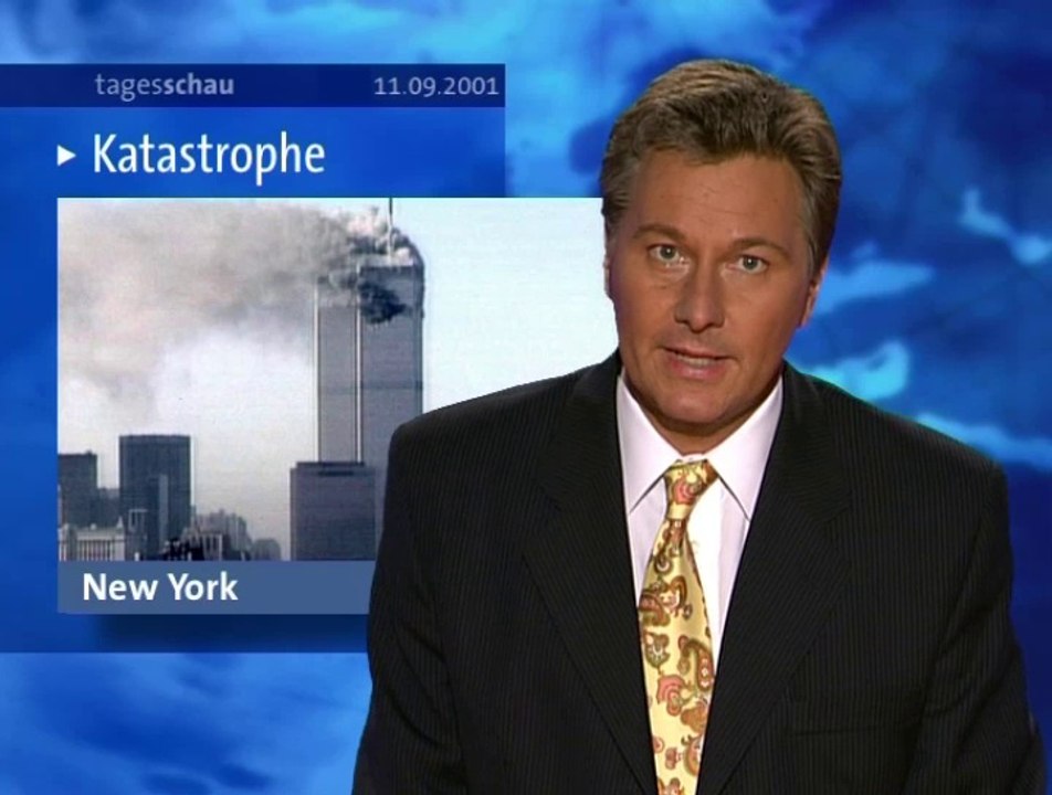 11. September 2001: Das Erste Live-Nachrichten Zusammenschnitt vom 11.09.2001 - Tagesschau / Tagesthemen Extra