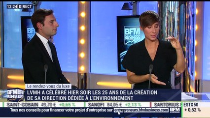 Le Rendez-vous du Luxe: LVMH célèbre les 25 années de sa direction environnement - 21/09