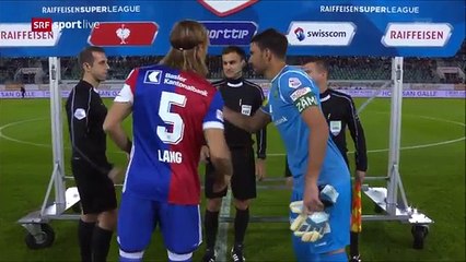Sankt Gallen 2:1 Basel (Swiss Super League 20 September)
