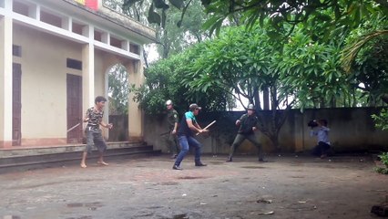 Diễn tập phòng thủ năm 2016 xã tiên phong (ban công an xã)