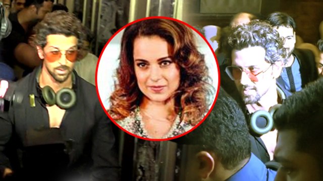 Hrithik Roshan RUNS Away From Media On Kangana Ranaut Statements Aap Ki Adalat