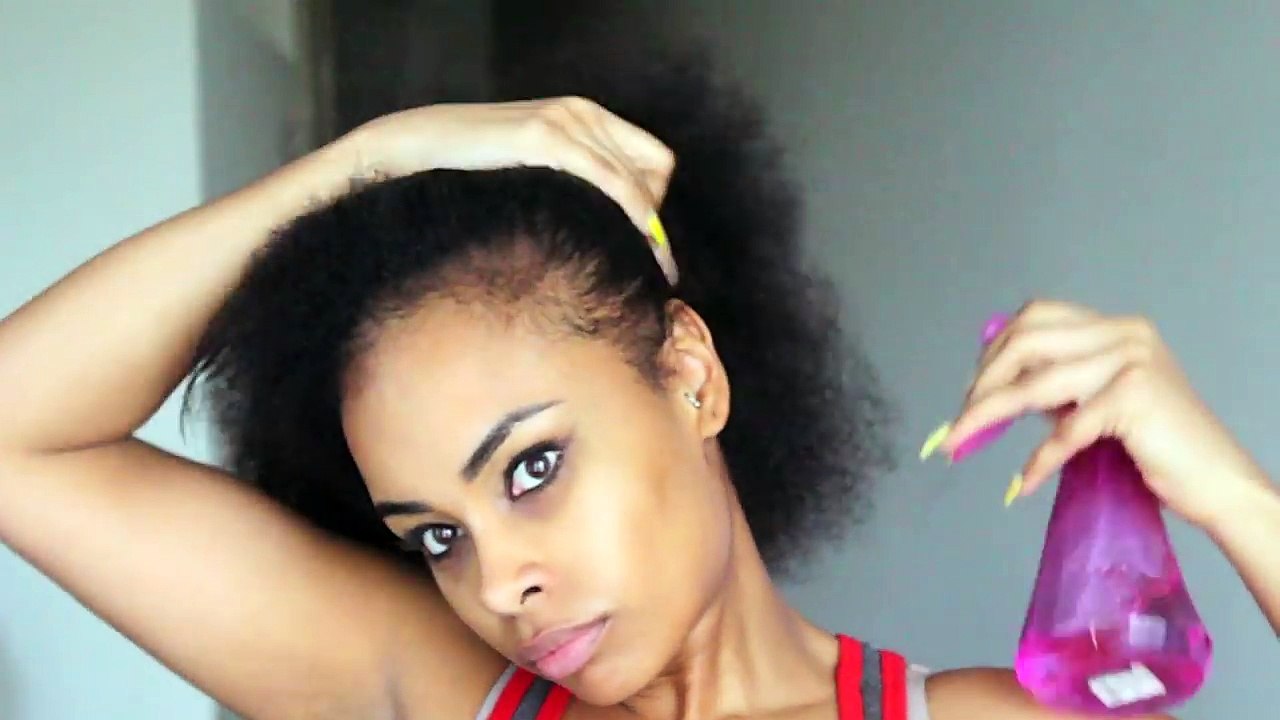 How To Slay & Lay Your Edges - Baby Hair Natural Hair Tutorial!