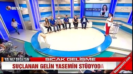 Canlı yayında gergin anlar