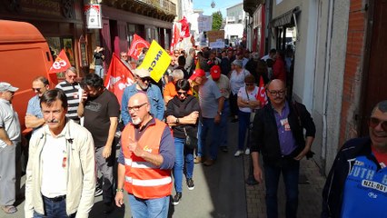 Villeneuve-sur-Lot : manifestation contre la réforme du Code du travail