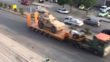 ABD'den Ypg'ye 120 Tırlık Ağır Silah ve Zırhlı Araç Sevkiyatı