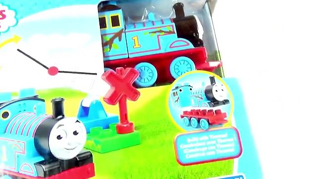 THOMAS AND FRIENDS MEGA BLOKS Cranky Brendam Docks Toy Trains Set Unbox Playtime Ryan Toys