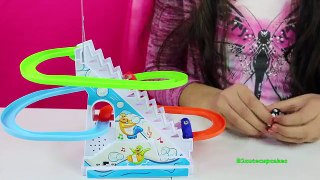 Manchot pingouins espiègle course course jouets Circuit | b2cutecupcakes hd