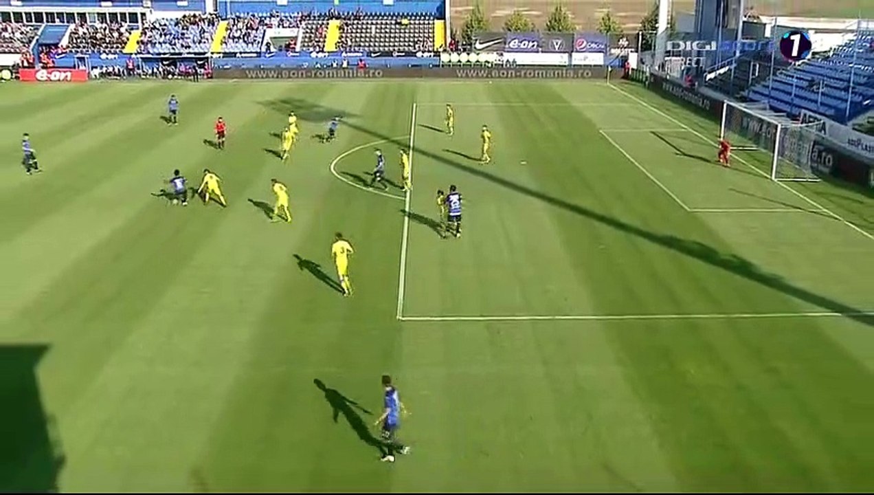 1-0 Cristian Ganea Goal Romania  Divizia A - 21.09.2017 Viitorul Constanta 1-0 Juventus Bucuresti
