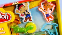 Play Doh Jake And The Neverland Pirates Full Episode Play Dough Treasure Creations Battle