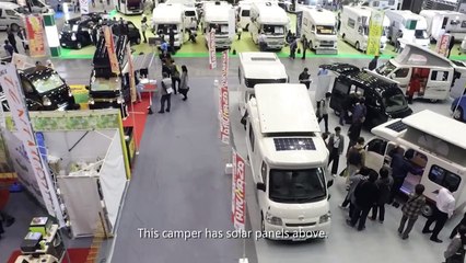 4명이 잘 수 있는 초소형 캠핑카- La Kunn - Japan Camping Car Show 2