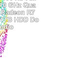 Lenovo Z50 156 HD  AMD FX7500 210 GHz QuadCore AMD Radeon R7 16GB DDR3 1TB HDD