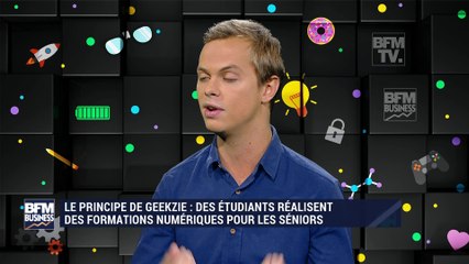 Hello startup : Geekzie, des étudiants réalisent des formations numériques pour les séniors - 22/09