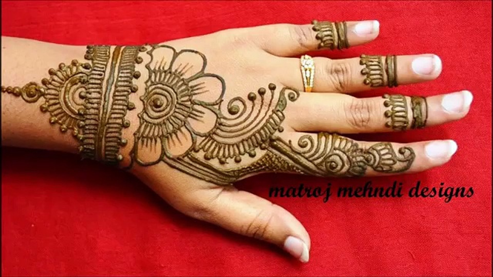 Simple Easy Mehndi Henna Designs For Hands Mehndi Designs For