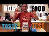 Dad Helps French Bulldog Taste Test Dog Food