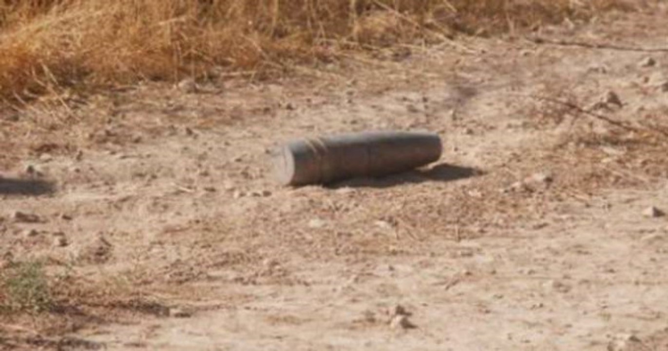 Hatay'ın Yayladağı Kırsalına Top Mermisi Düştü