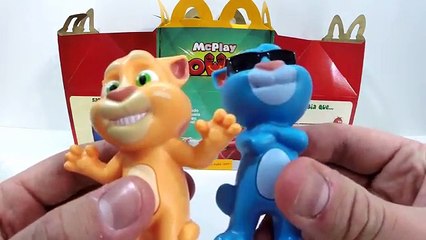 Download Video: Talking Tom Mclanche Feliz Mcdonalds 2016 - Brinquedos Tom Falante