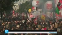 متظاهرون ضد إصلاح قانون العمل الفرنسي