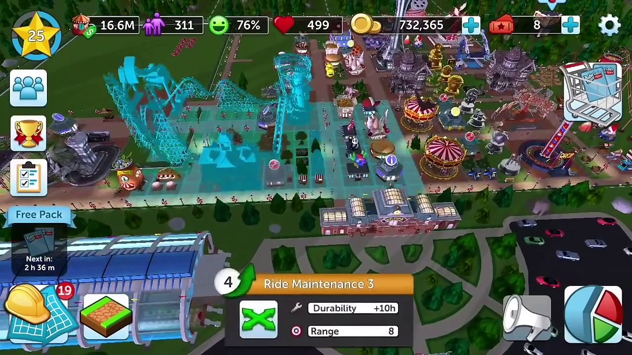 Best Park Design | How To Design Your Park | RollerCoaster Tycoon Touch | RCT Touch