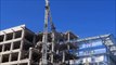 Drôme : spectaculaire démolition au centre hospitalier de Valence