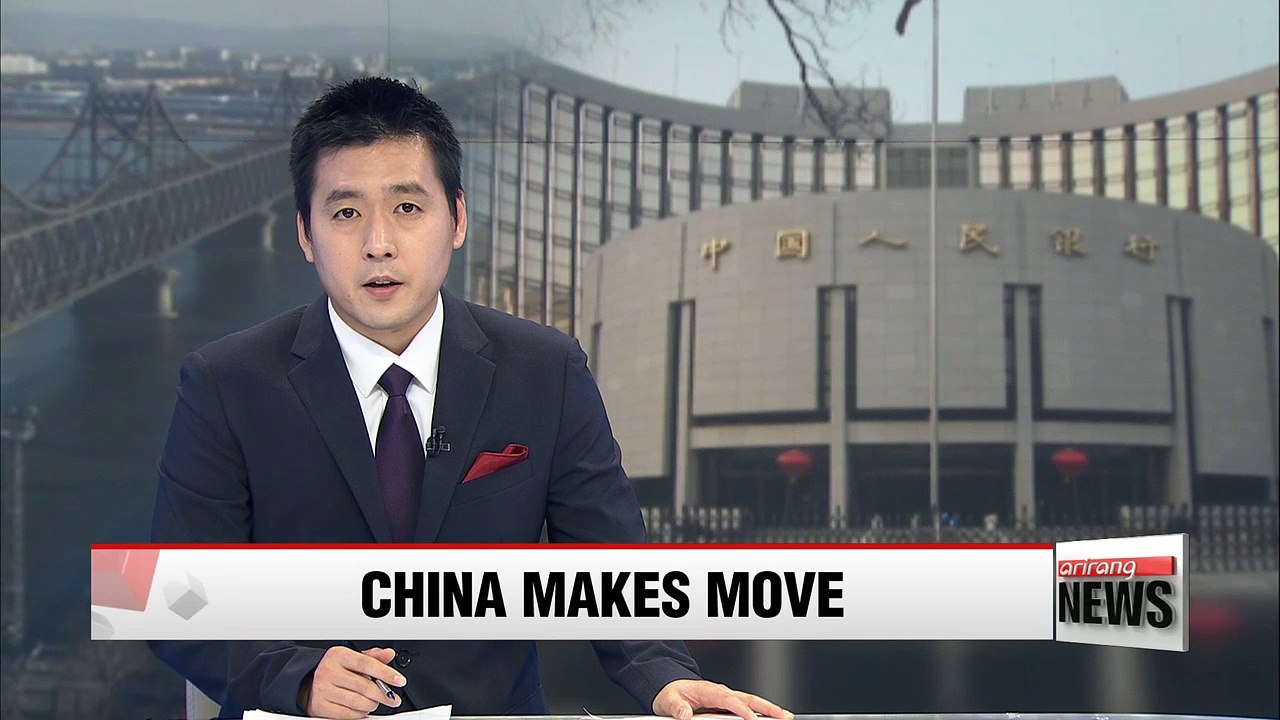 China's central bank told banks to stop provide services to North Korean customers