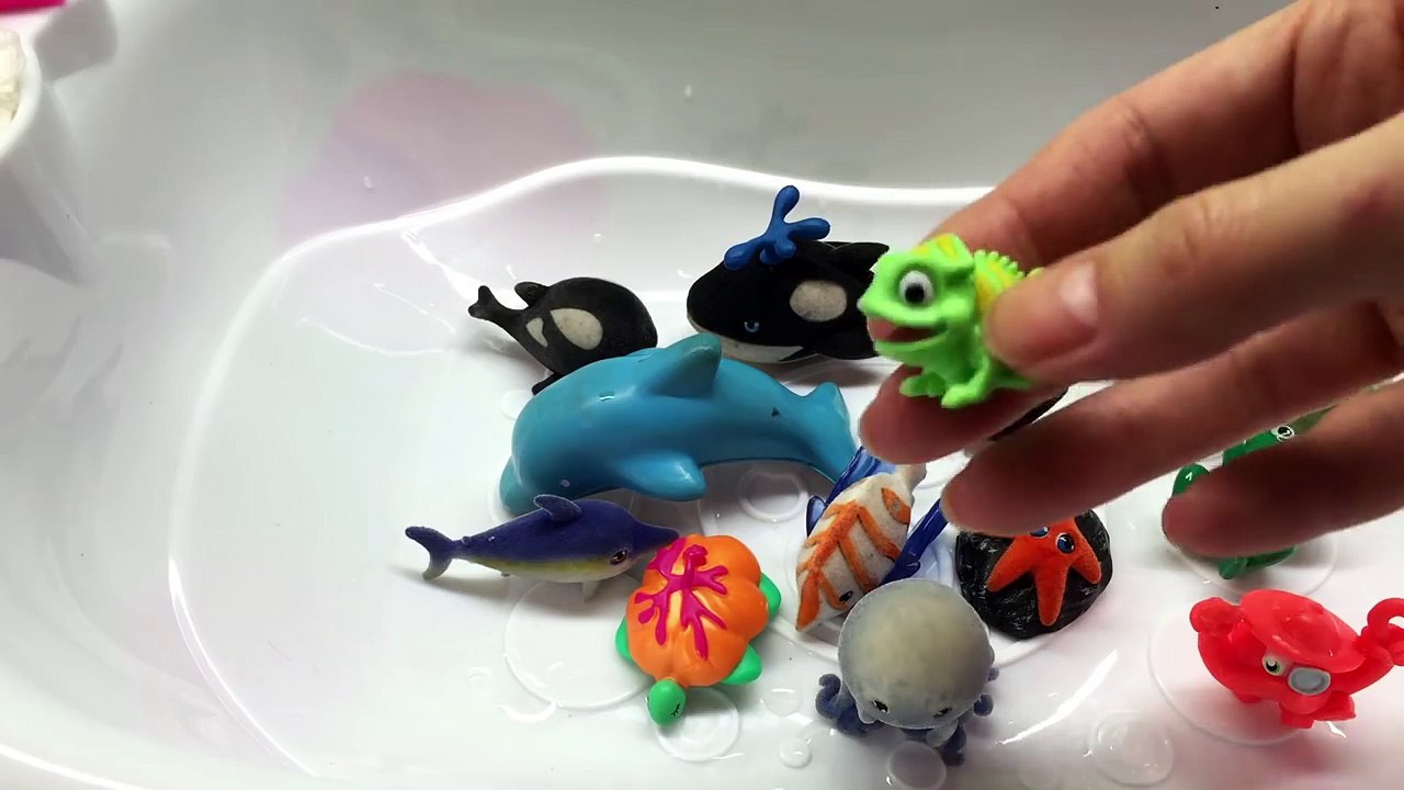 GORGEOUS SEA ANIMALS SURPRISE TOYS 3D PUZZLES - Hammerhead Shark Whale Manta Ray Beluga Turtle