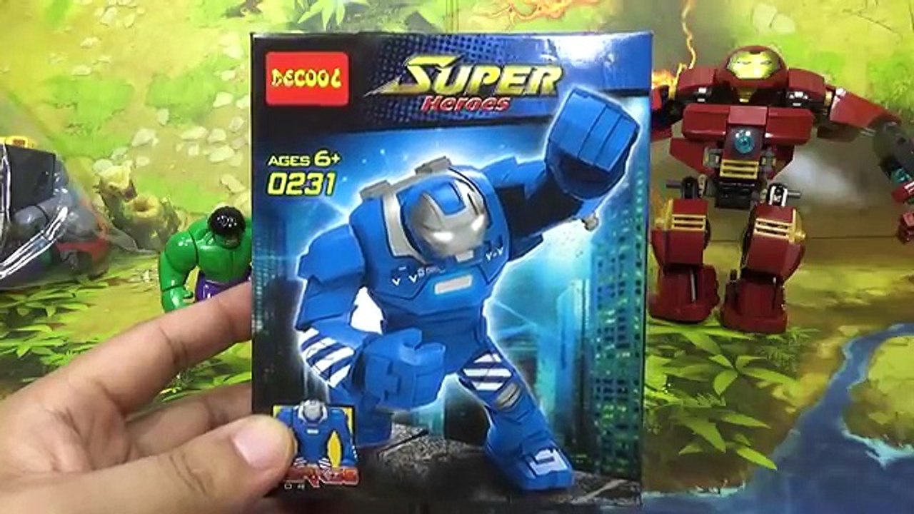 Decool 아이언맨 이고르 마크 38 슈트 레고 짝퉁 피규어 Lego knockoff Iron man mark 38 IGOR