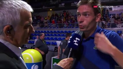 Mahut : "Le tennis était là, les jambes un peu moins"