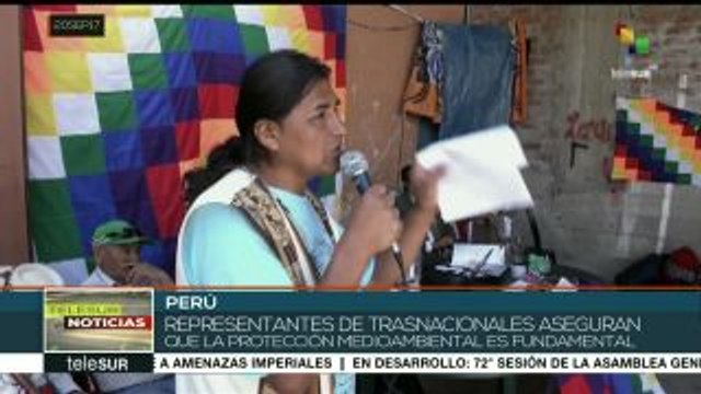 Perú: realizan V Cumbre de comunidades afectadas por la minería