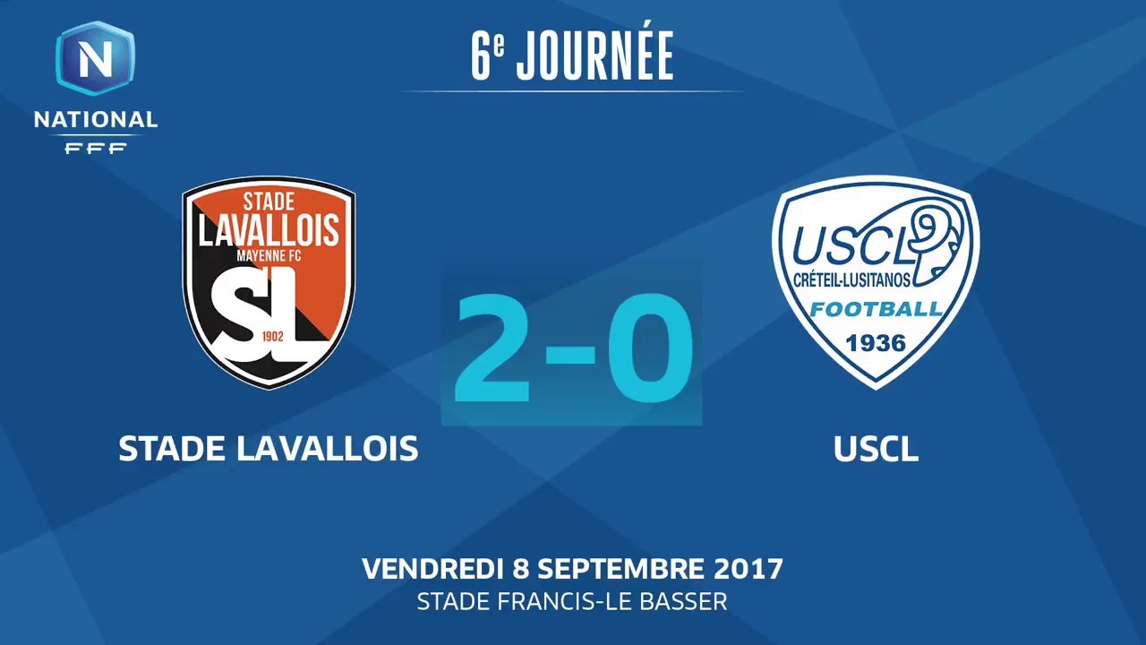 Laval 2 - 0 USCL (J6 S17/18)