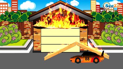 The Red Fire Truck & The Tow Truck + 1 Hour kids videos compilation Service & Emergency Vehicles