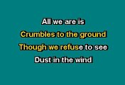 Kansas - Dust in the wind (Karaoke)