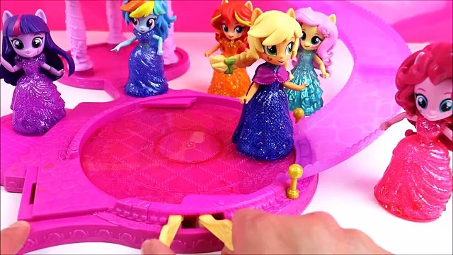 Equestria Girls Princess Toys Surprises! My Little Pony Switch Disney Princess Magiclip Dress Kids