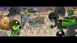 Plants vs Zombies 2 Custom Music - Historical March Demonstration Mini-Game