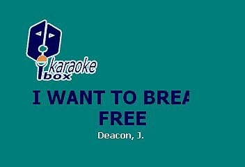 Queen - I want to break free (Karaoke)