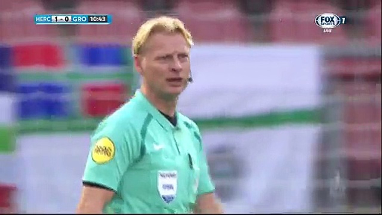 1-0 Goal Holland  KNVB Beker  Round 1 - 21.09.2017 USV Hercules 1-0 FC Groningen