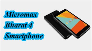 Micromax Bharat 4 smartphone