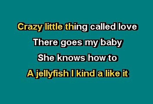 Queen - Crazy litte thing called love (Karaoke)