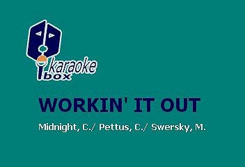 Workin` It Out - Hilary Duff (Karaoke)