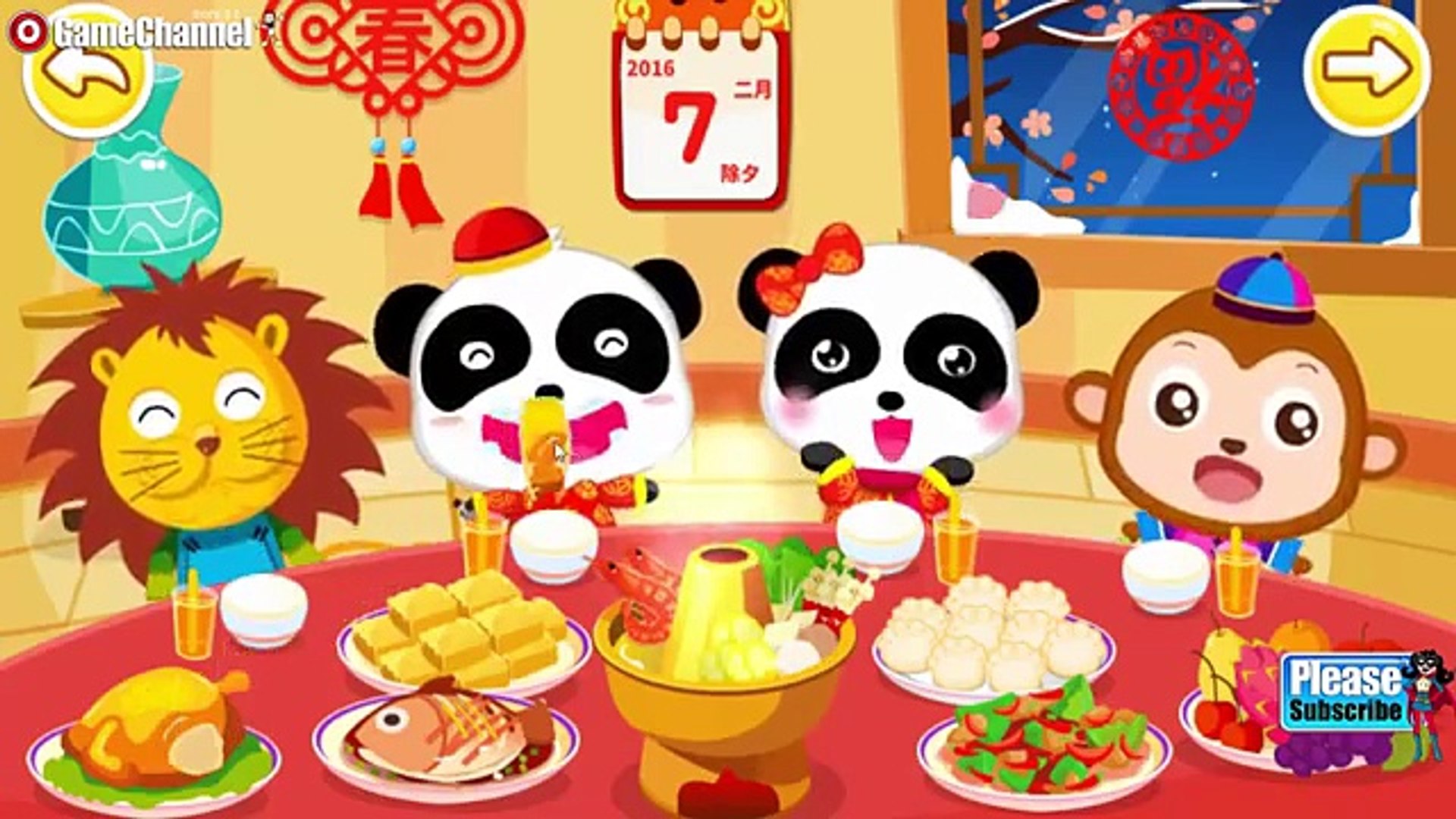 Chinese New Year For Kids BabyBus Kids Games Educational Education Android Gameplay