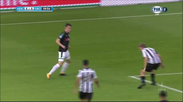 1-1 Oussama Idrissi Goal Holland KNVB Beker Round 1 - 21.09.2017 USV Hercules 1-1 FC Groningen