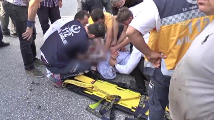Otomobilin Çarptığı Yaya Yaralandı