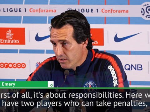 Emery sheds light on Cavani and Neymar penalty row
